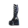 DemoniaCult - SWING815 Plattformstiefel - Schwarz Product image